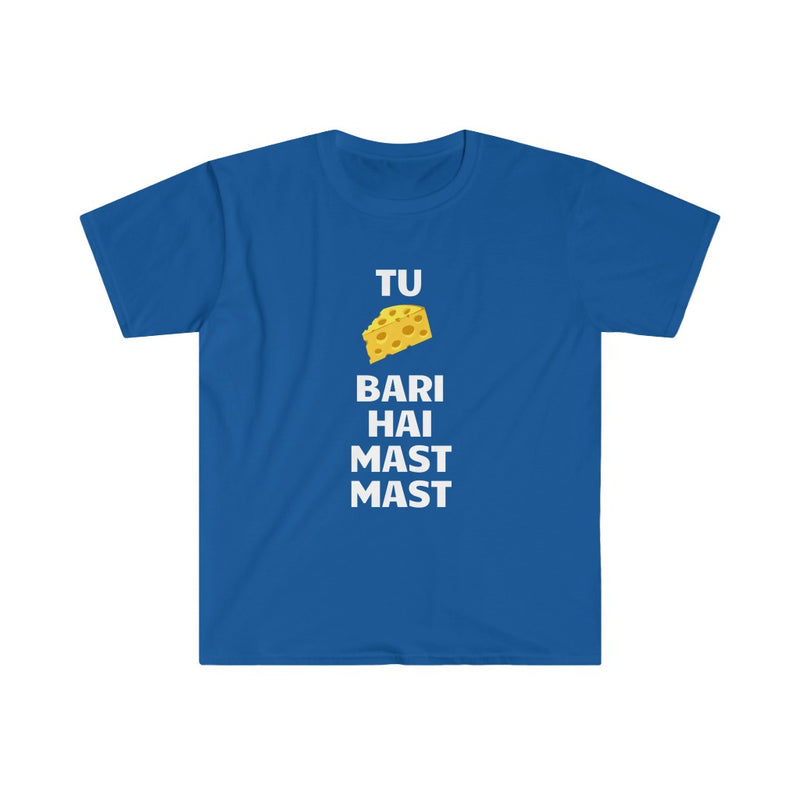 Tu Cheaze Bari Hai Mast Mast Unisex Softstyle T-Shirt - Royal / S - T-Shirt by GTA Desi Store