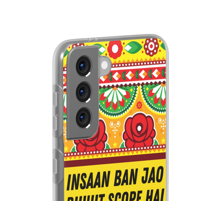 Insaan ban Jao Buhut Scope hai Flexi Cases - Phone Case by GTA Desi Store