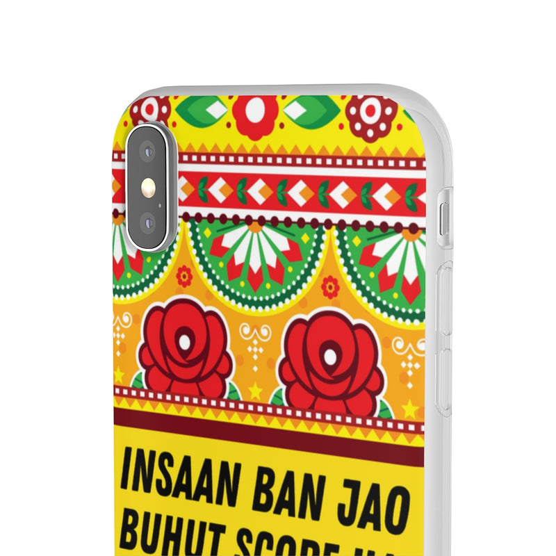 Insaan ban Jao Buhut Scope hai Flexi Cases - Phone Case by GTA Desi Store
