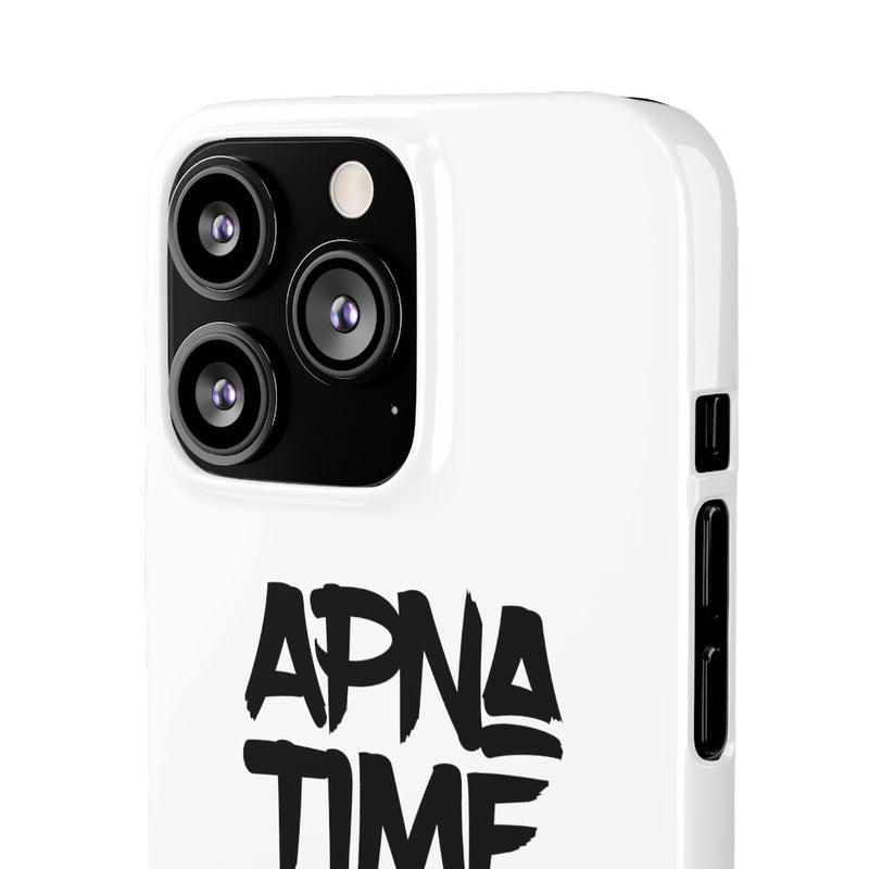 Apna Time Aayega Snap Cases iPhone or Samsung - iPhone 13 Pro / Glossy - Phone Case by GTA Desi Store