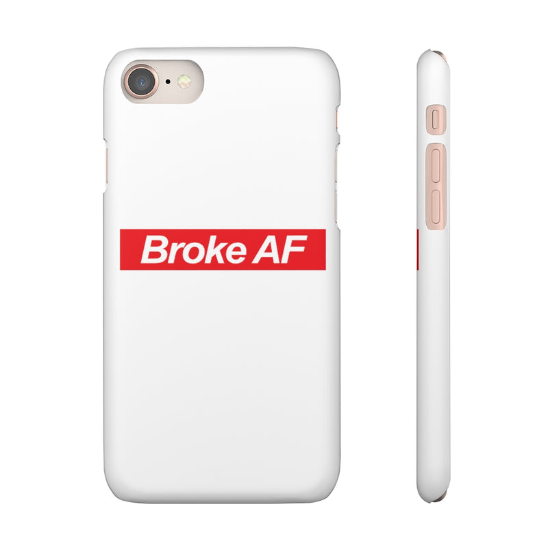 Broke AF Snap Cases iPhone or Samsung - Phone Case by GTA Desi Store