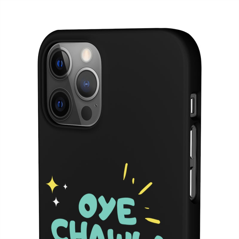 Oye Chawla Na Maar Youth Snap Cases iPhone or Samsung - iPhone 12 Pro / Matte - Phone Case by GTA Desi Store