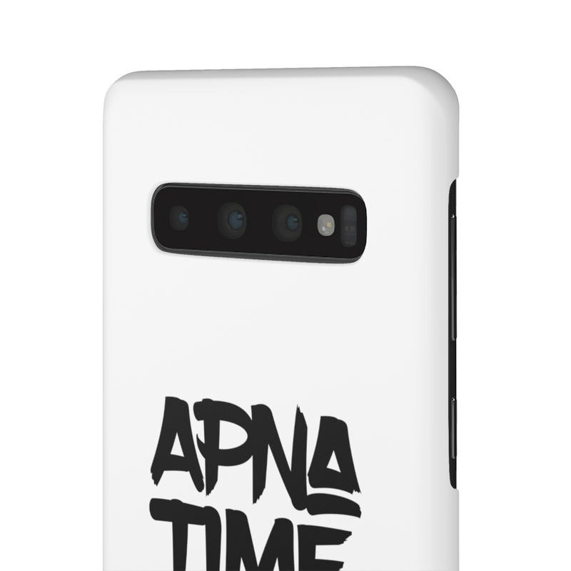 Apna Time Aayega Snap Cases iPhone or Samsung - Samsung Galaxy S10 / Matte - Phone Case by GTA Desi Store