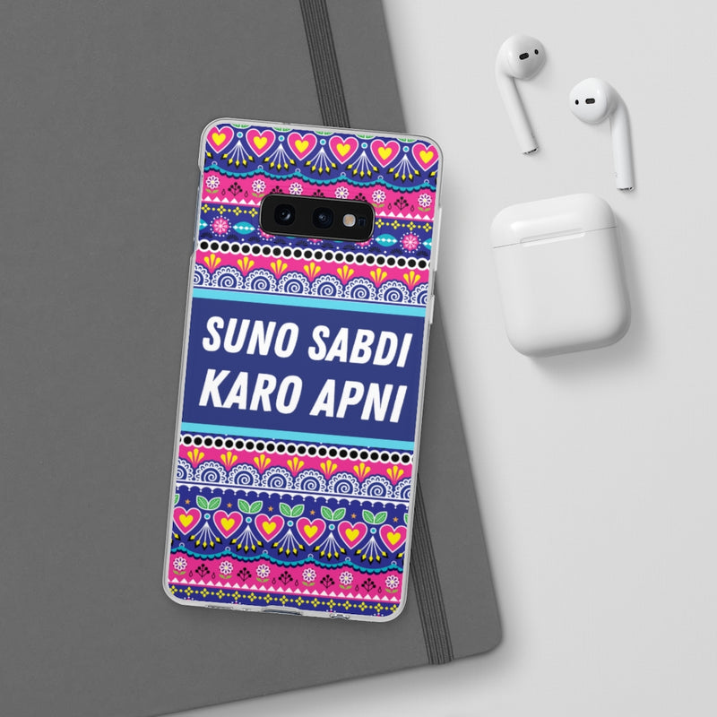 suno sabdi karo apni Flexi Cases - Phone Case by GTA Desi Store