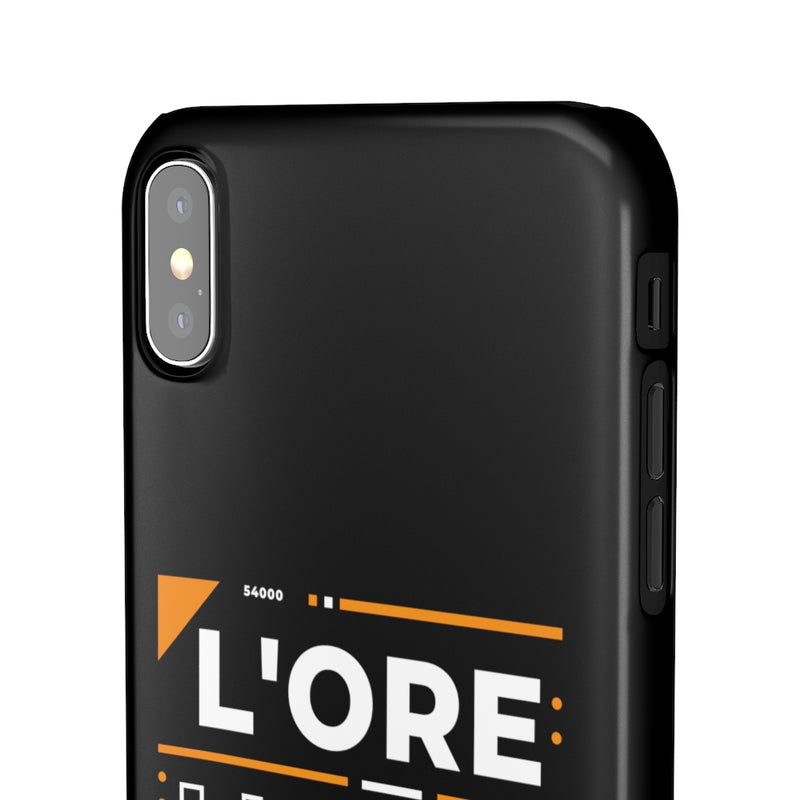 L'ore L'ore Ey Andey Wala Burger Jammeya E Nai Snap Cases iPhone or Samsung - iPhone XS MAX / Glossy - Phone Case by GTA Desi Store