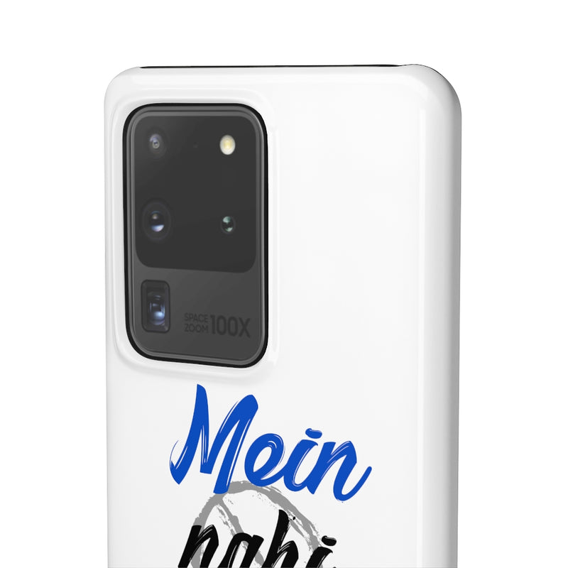 Mein Nahi Bataon gaa Snap Cases iPhone or Samsung - Samsung Galaxy S20 Ultra / Glossy - Phone Case by GTA Desi Store