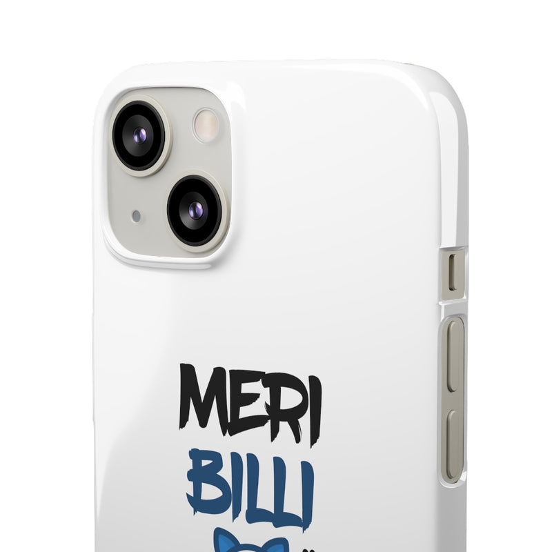 Meri Billi Menu Meow Snap Cases iPhone or Samsung - iPhone 13 / Glossy - Phone Case by GTA Desi Store