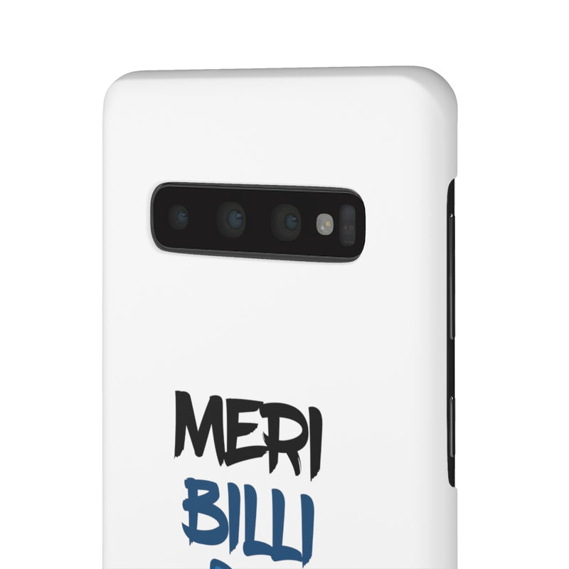 Meri Billi Menu Meow Snap Cases iPhone or Samsung - Samsung Galaxy S10 / Matte - Phone Case by GTA Desi Store