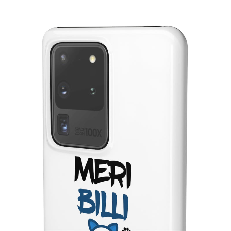 Meri Billi Menu Meow Snap Cases iPhone or Samsung - Samsung Galaxy S20 Ultra / Glossy - Phone Case by GTA Desi Store