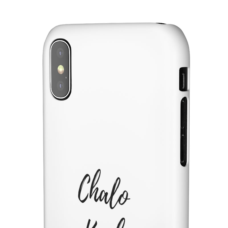 Chalo Kuch Kaand Karien Snap Cases iPhone or Samsung - iPhone X / Matte - Phone Case by GTA Desi Store