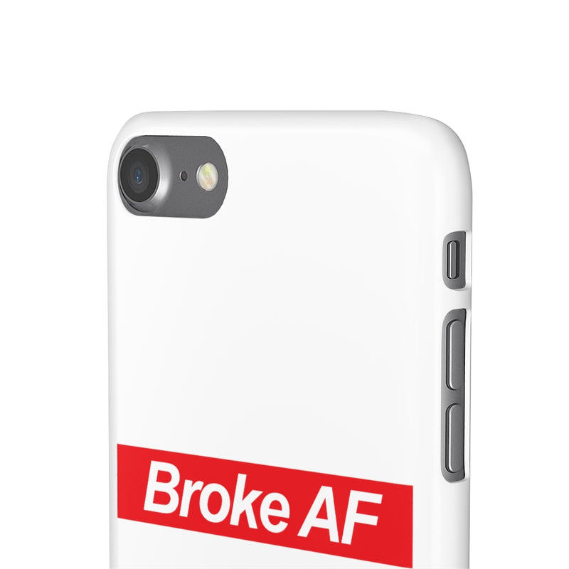 Broke AF Snap Cases iPhone or Samsung - iPhone 7 / Glossy - Phone Case by GTA Desi Store