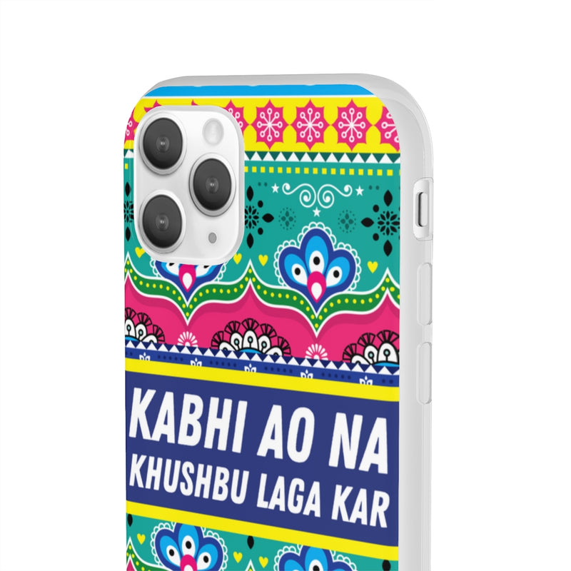 Kabhi Ao Na Khushbu Laga Kar Flexi Cases - Phone Case by GTA Desi Store