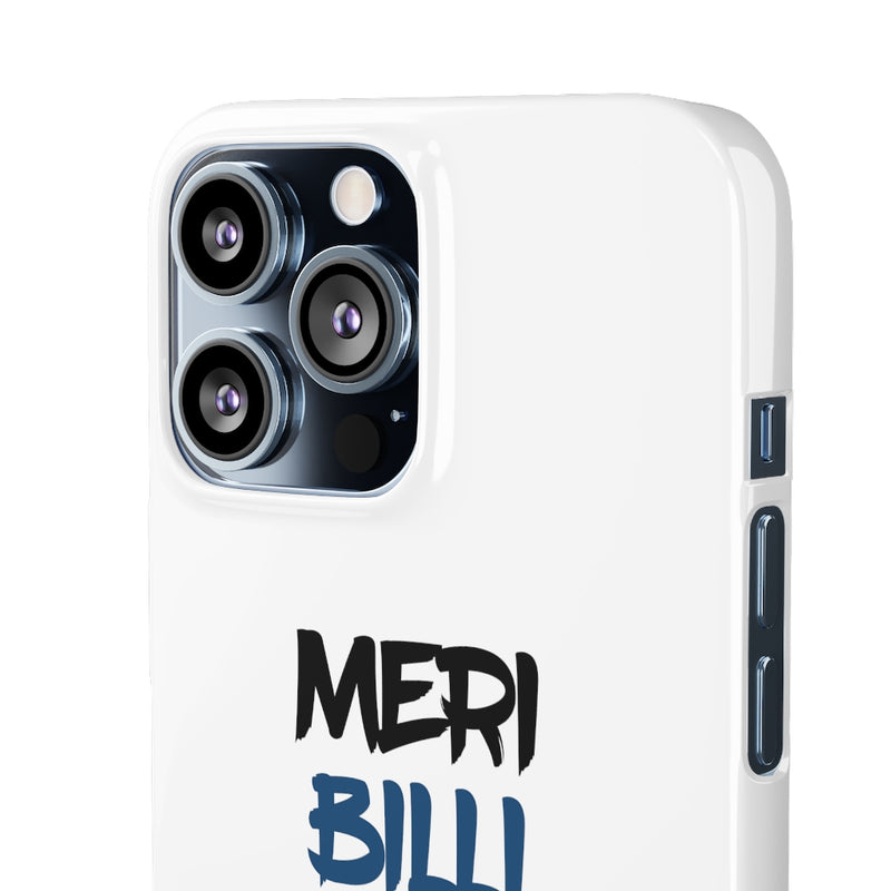 Meri Billi Menu Meow Snap Cases iPhone or Samsung - iPhone 13 Pro Max / Glossy - Phone Case by GTA Desi Store
