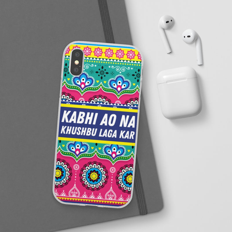 Kabhi Ao Na Khushbu Laga Kar Flexi Cases - Phone Case by GTA Desi Store