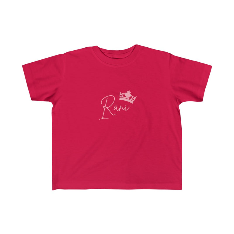 Rani Kid's Fine Jersey Tee - Red / 2T - Kids clothes by GTA Desi Store