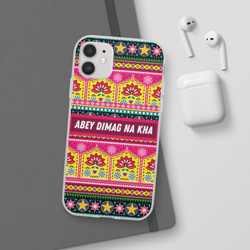 Abey Dimag Na Kha Flexi Cases - Phone Case by GTA Desi Store