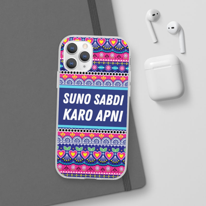 suno sabdi karo apni Flexi Cases - Phone Case by GTA Desi Store