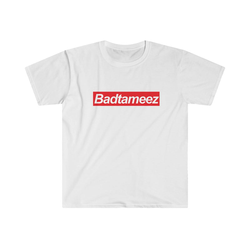 Badtameez Unisex Softstyle T-Shirt - White / S - T-Shirt by GTA Desi Store