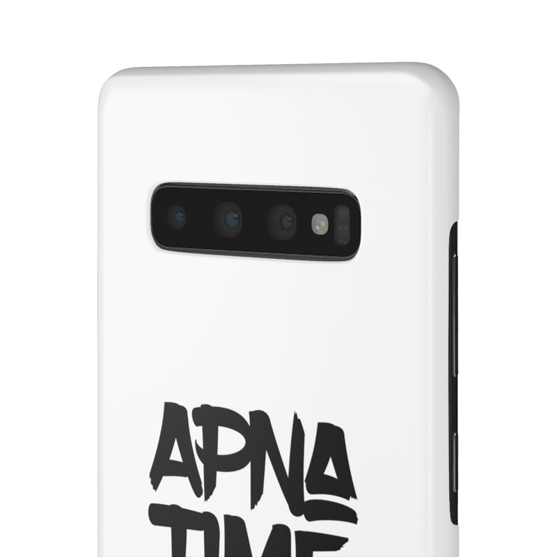 Apna Time Aayega Snap Cases iPhone or Samsung - Samsung Galaxy S10 Plus / Glossy - Phone Case by GTA Desi Store