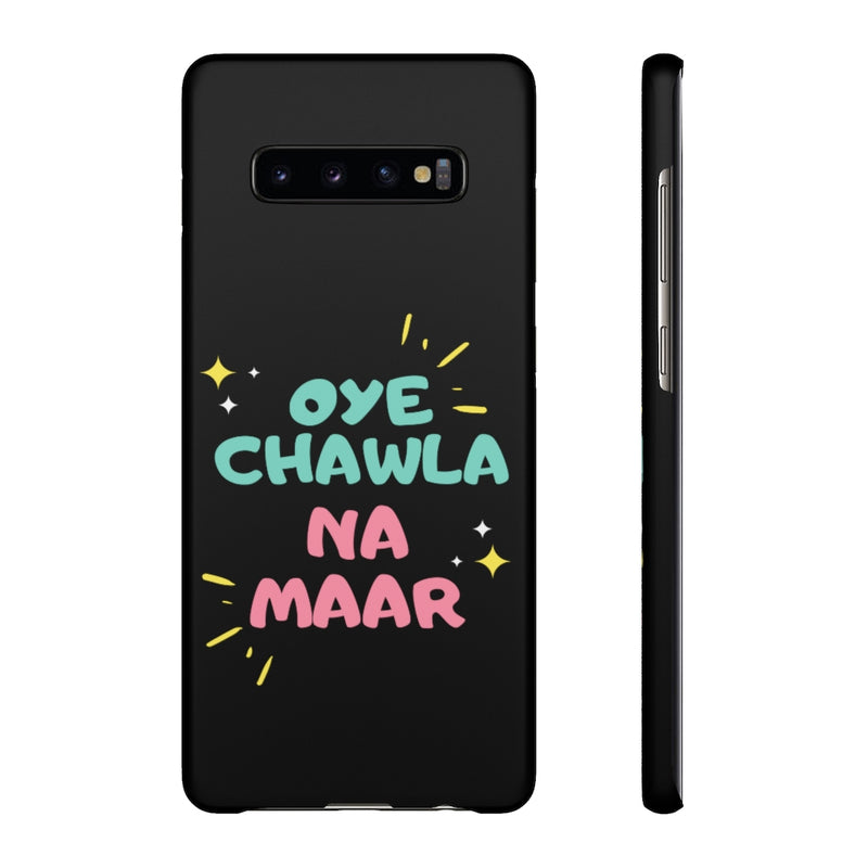 Oye Chawla Na Maar Youth Snap Cases iPhone or Samsung - Phone Case by GTA Desi Store
