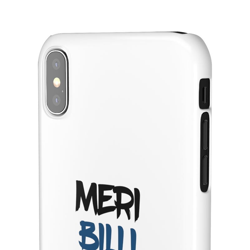Meri Billi Menu Meow Snap Cases iPhone or Samsung - iPhone XS MAX / Glossy - Phone Case by GTA Desi Store