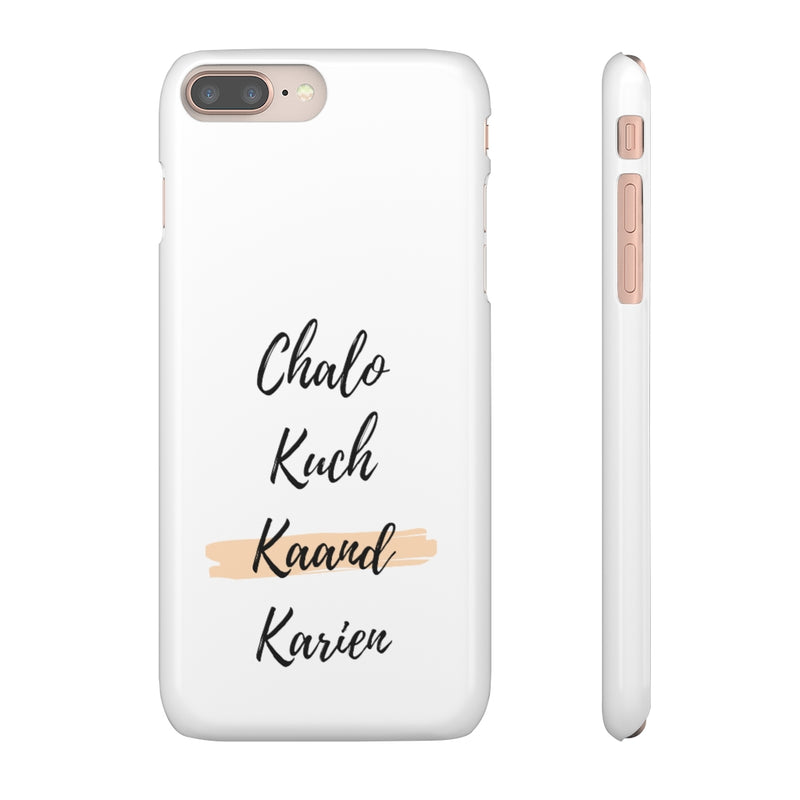 Chalo Kuch Kaand Karien Snap Cases iPhone or Samsung - Phone Case by GTA Desi Store