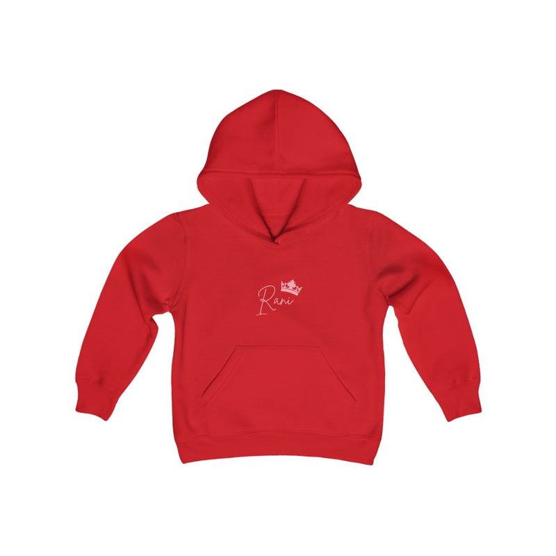 Rani Youth Heavy Blend Hooded Sweatshirt - Red / XS - Kids clothes by GTA Desi Store