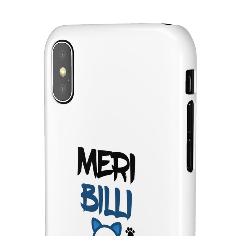 Meri Billi Menu Meow Snap Cases iPhone or Samsung - Phone Case by GTA Desi Store