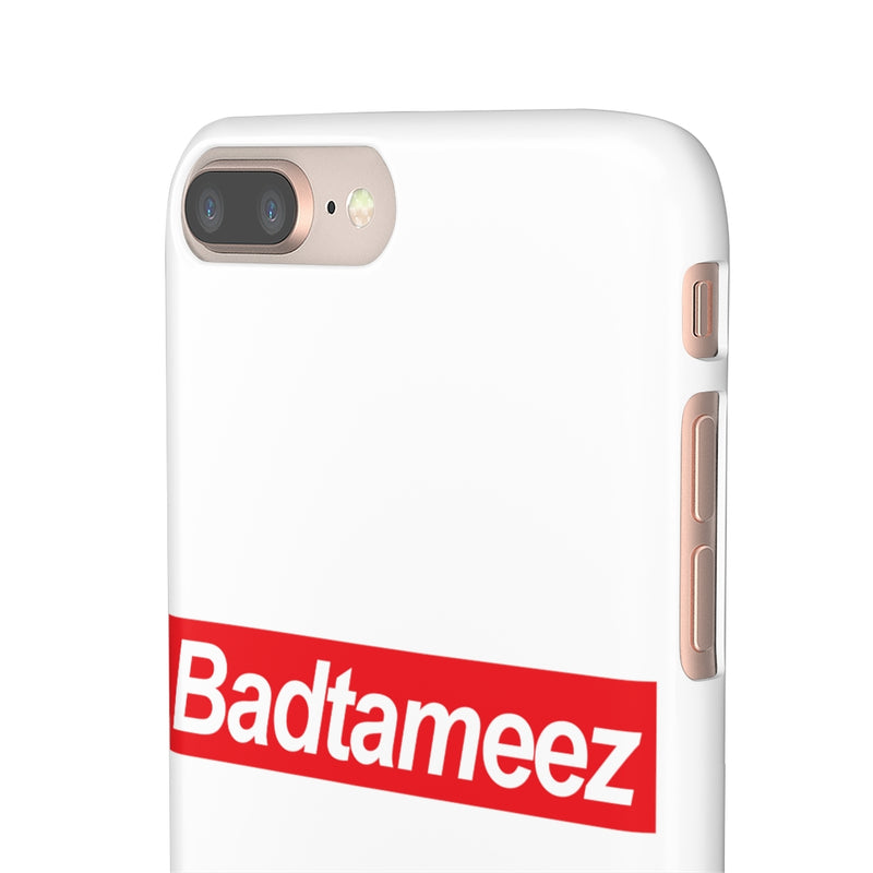 Badtameez Snap Cases iPhone or Samsung - iPhone 8 Plus / Glossy - Phone Case by GTA Desi Store