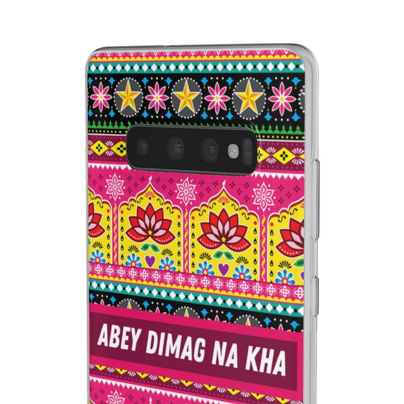 Abey Dimag Na Kha Flexi Cases - Phone Case by GTA Desi Store