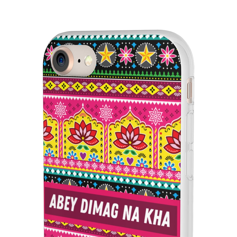 Abey Dimag Na Kha Flexi Cases - Phone Case by GTA Desi Store