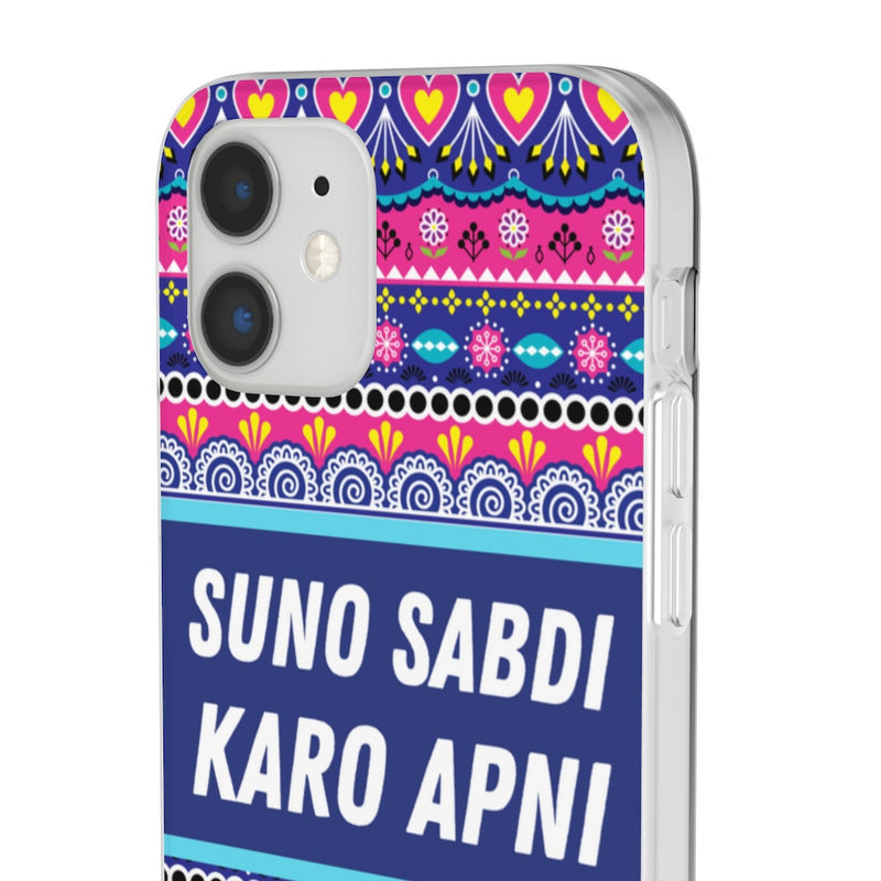 suno sabdi karo apni Flexi Cases - Phone Case by GTA Desi Store