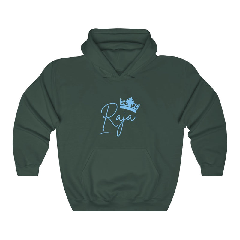 Raja Unisex Heavy Blend™ Hooded Sweatshirt - Forest Green / S - Hoodie by GTA Desi Store