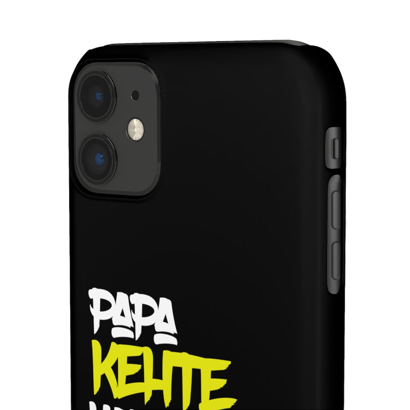 Papa Kehte Hain Bara Naam Karegi Snap Cases iPhone or Samsung - iPhone 11 / Matte - Phone Case by GTA Desi Store