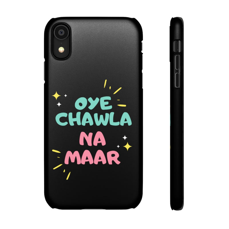 Oye Chawla Na Maar Youth Snap Cases iPhone or Samsung - Phone Case by GTA Desi Store