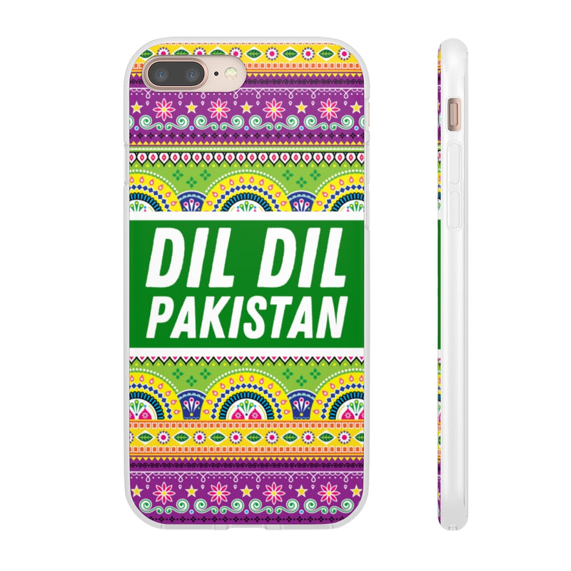 Dil Dil Pakistan Flexi Cases - iPhone 8 Plus - Phone Case by GTA Desi Store