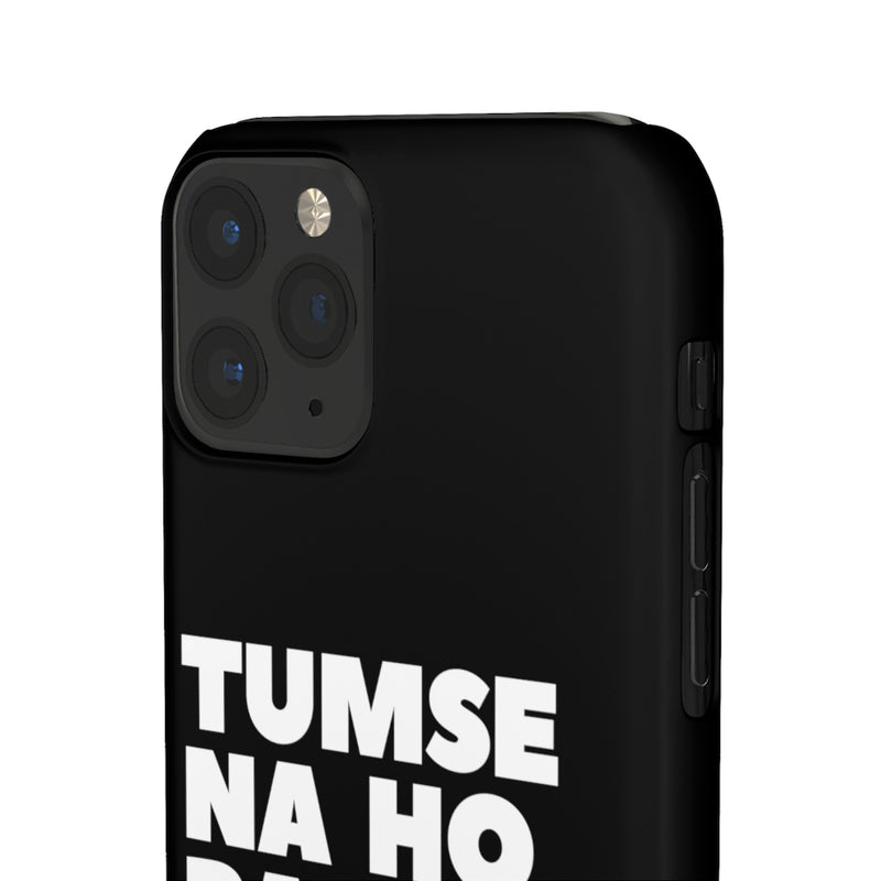 Tumse Na Ho Payega Snap Cases iPhone or Samsung - iPhone 11 Pro / Matte - Phone Case by GTA Desi Store