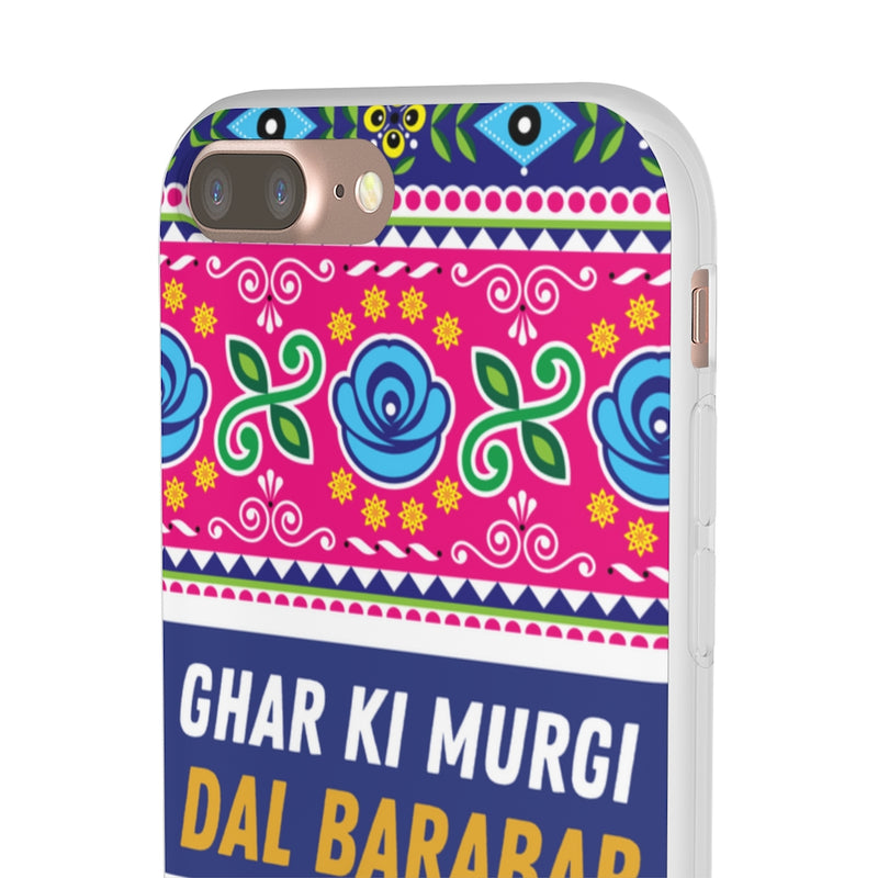 Ghar Ki Murgi Dal Barabar Flexi Cases - Phone Case by GTA Desi Store