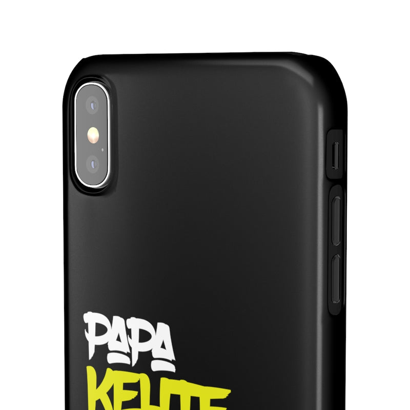Papa Kehte Hain Bara Naam Karegi Snap Cases iPhone or Samsung - iPhone XS MAX / Glossy - Phone Case by GTA Desi Store