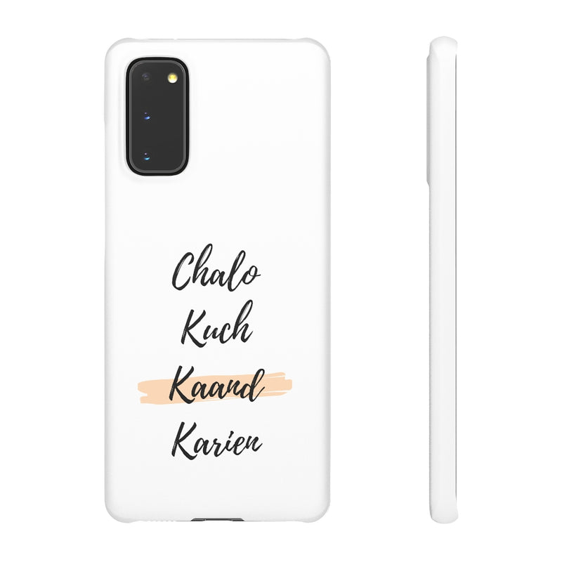 Chalo Kuch Kaand Karien Snap Cases iPhone or Samsung - Phone Case by GTA Desi Store