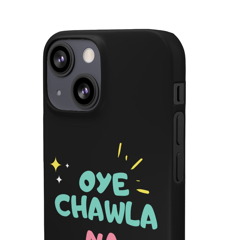 Oye Chawla Na Maar Youth Snap Cases iPhone or Samsung - iPhone 13 Mini / Matte - Phone Case by GTA Desi Store
