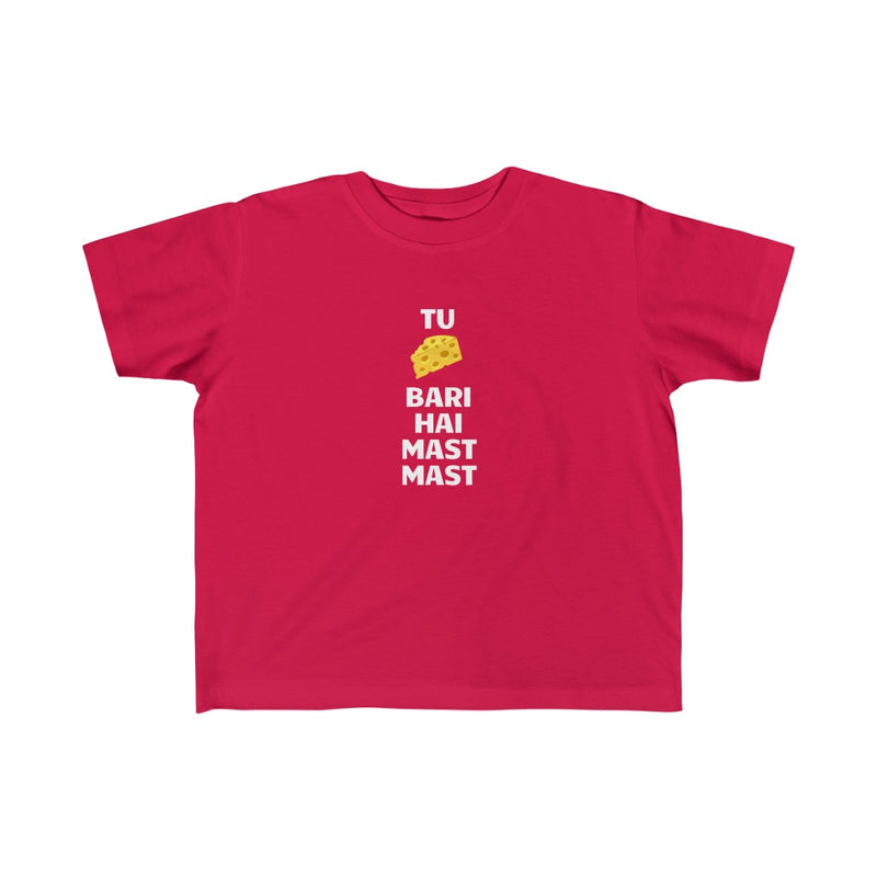 Tu Cheaze Bari Hai Mast Mast Kid's Fine Jersey Tee - Red / 2T - Kids clothes by GTA Desi Store