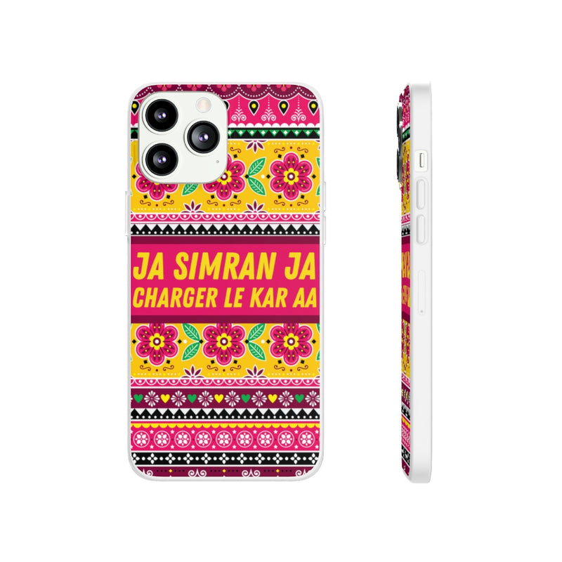Ja Simran Ja Charger Le Kar Aa Flexi Cases - iPhone 13 Pro Max with gift packaging - Phone Case by GTA Desi Store