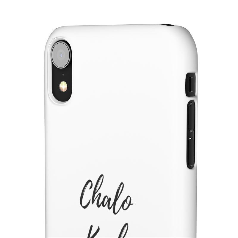Chalo Kuch Kaand Karien Snap Cases iPhone or Samsung - iPhone XR / Matte - Phone Case by GTA Desi Store