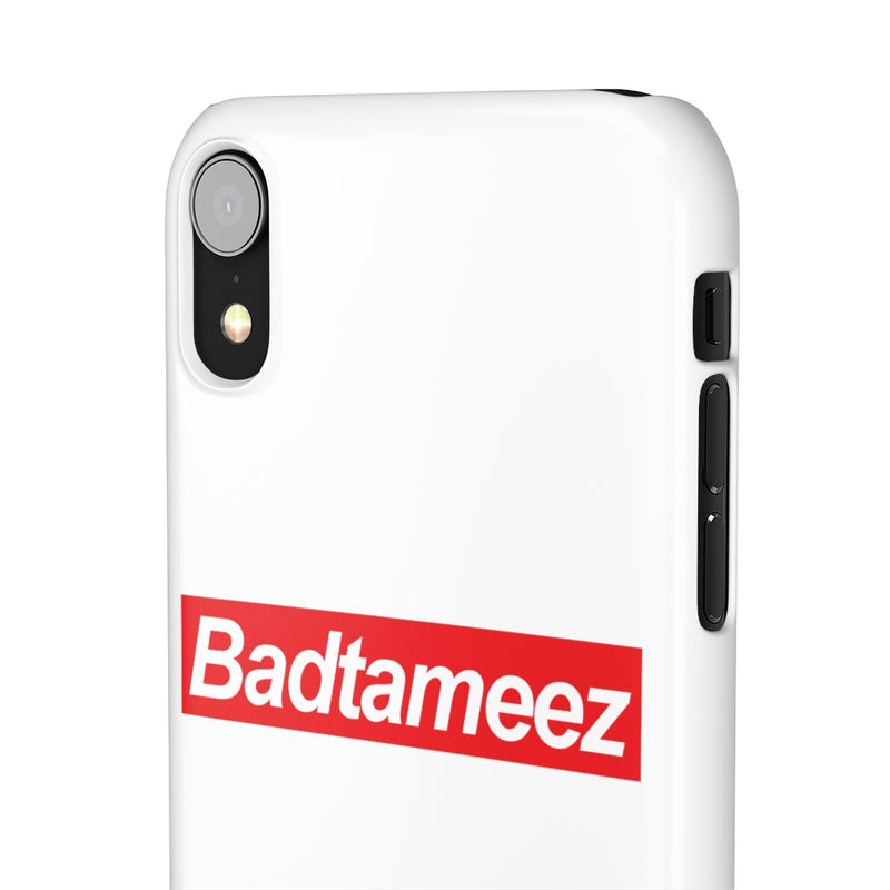Badtameez Snap Cases iPhone or Samsung - iPhone XR / Glossy - Phone Case by GTA Desi Store