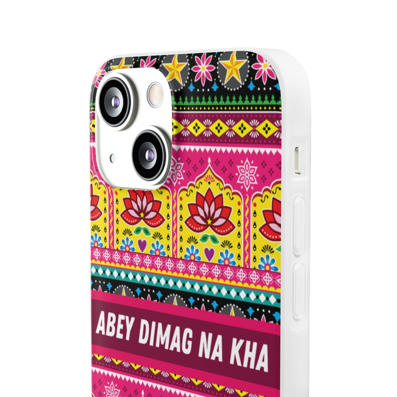 Abey Dimag Na Kha Flexi Cases - Phone Case by GTA Desi Store