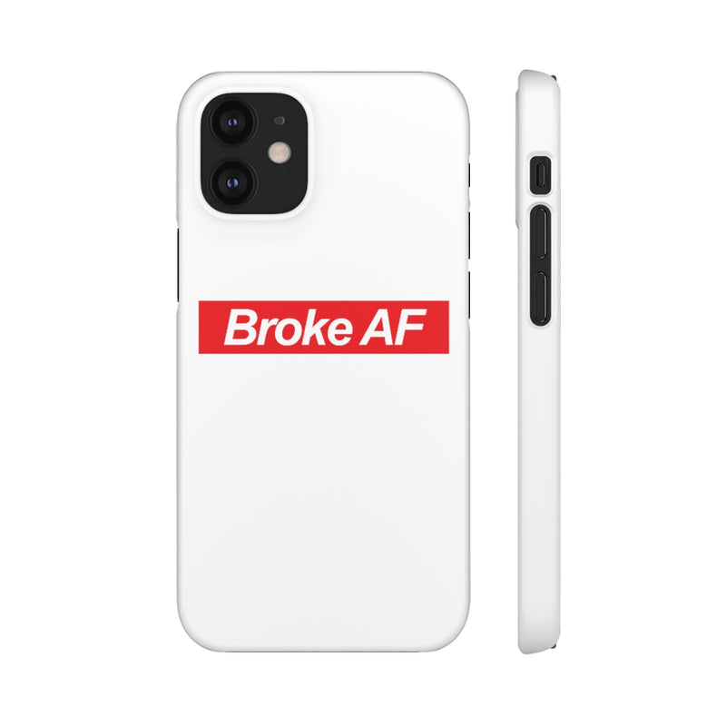 Broke AF Snap Cases iPhone or Samsung - Phone Case by GTA Desi Store