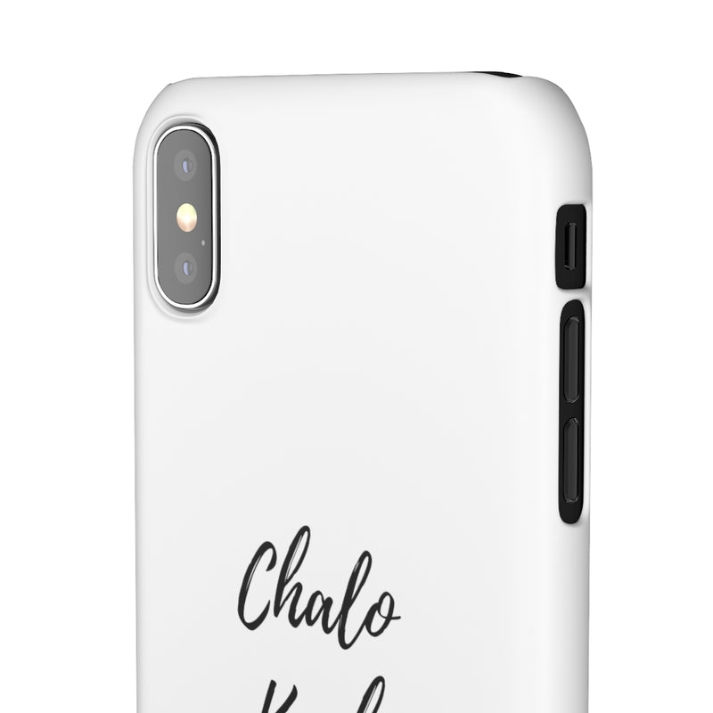 Chalo Kuch Kaand Karien Snap Cases iPhone or Samsung - iPhone XS / Matte - Phone Case by GTA Desi Store