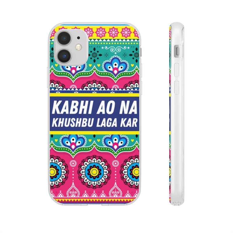 Kabhi Ao Na Khushbu Laga Kar Flexi Cases - iPhone 11 with gift packaging - Phone Case by GTA Desi Store