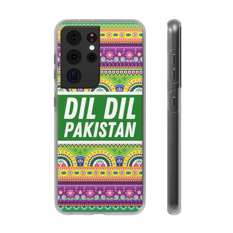 Dil Dil Pakistan Flexi Cases - Samsung Galaxy S21 Ultra with gift packaging - Phone Case by GTA Desi Store